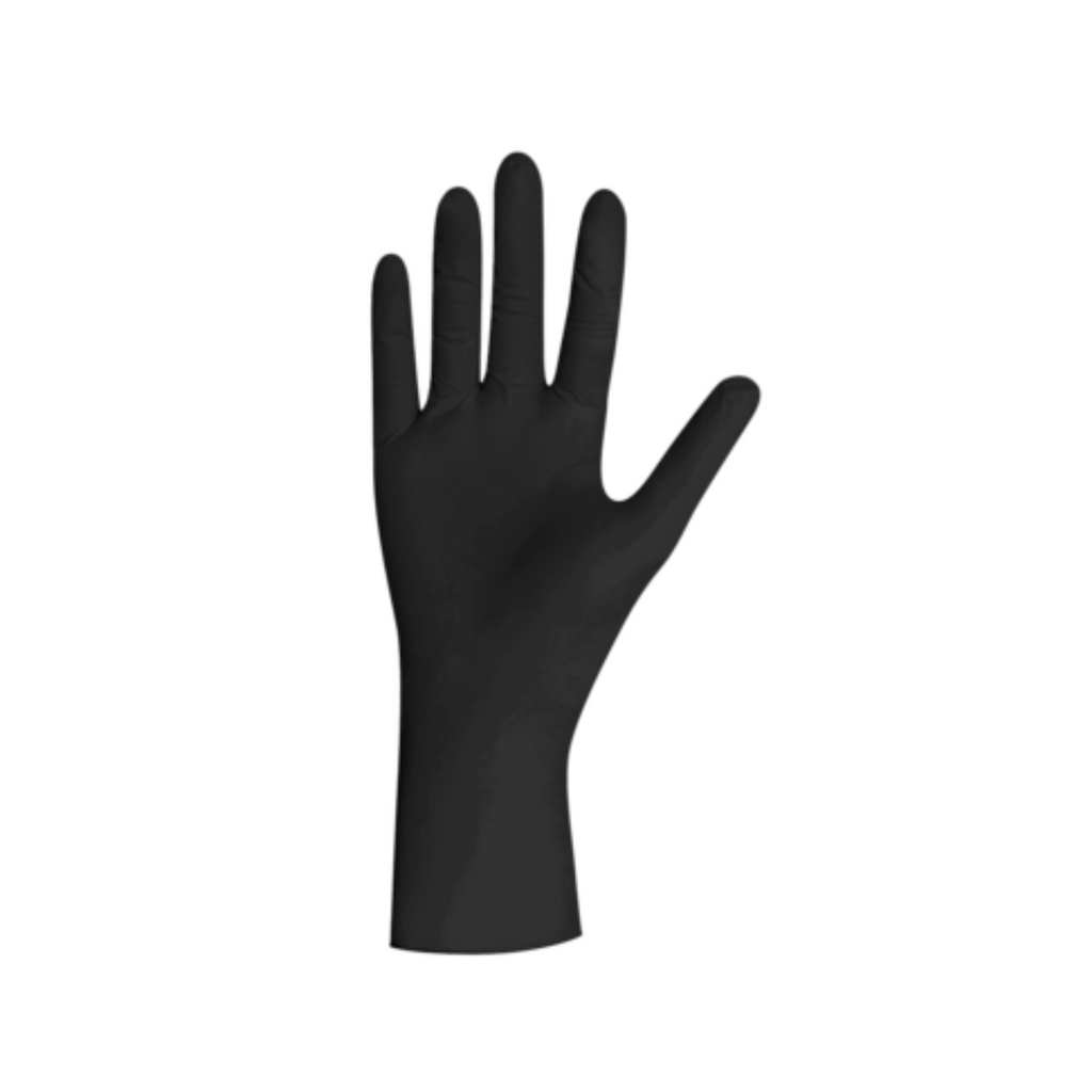 Nitras Black Latex Gloves | Onyx Tattoo Supply |Tattoo Equipment